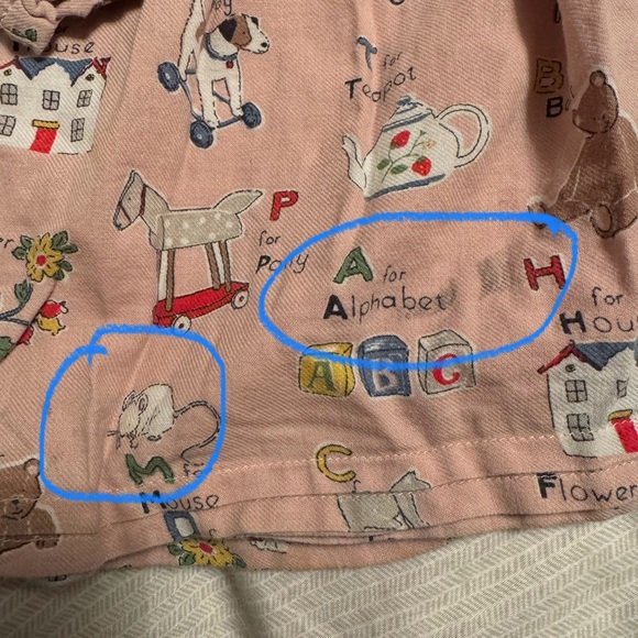 Baby Boden Alphabet Dress size 3t-4t. - Picture 2 of 3